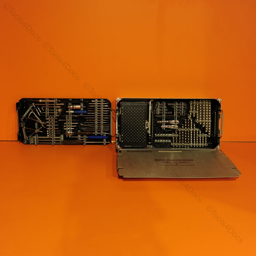 Complete SYNTHES 105.434 Small Fragment LCP System ( Stainless Steel )