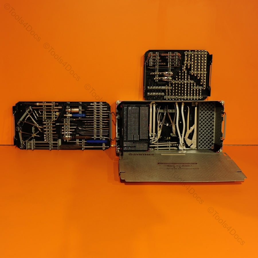 Complete SYNTHES 105.434 Small Fragment LCP System ( Stainless Steel )