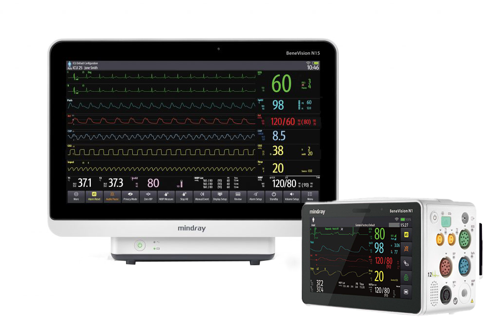 Mindray BeneVision N15 Patient Monitor with N1 Module