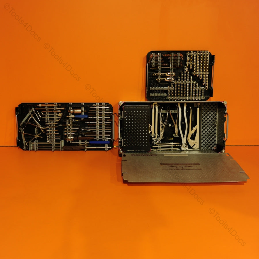 Complete Synthes 105-434 Small Fragment LCP System Stainless Steel