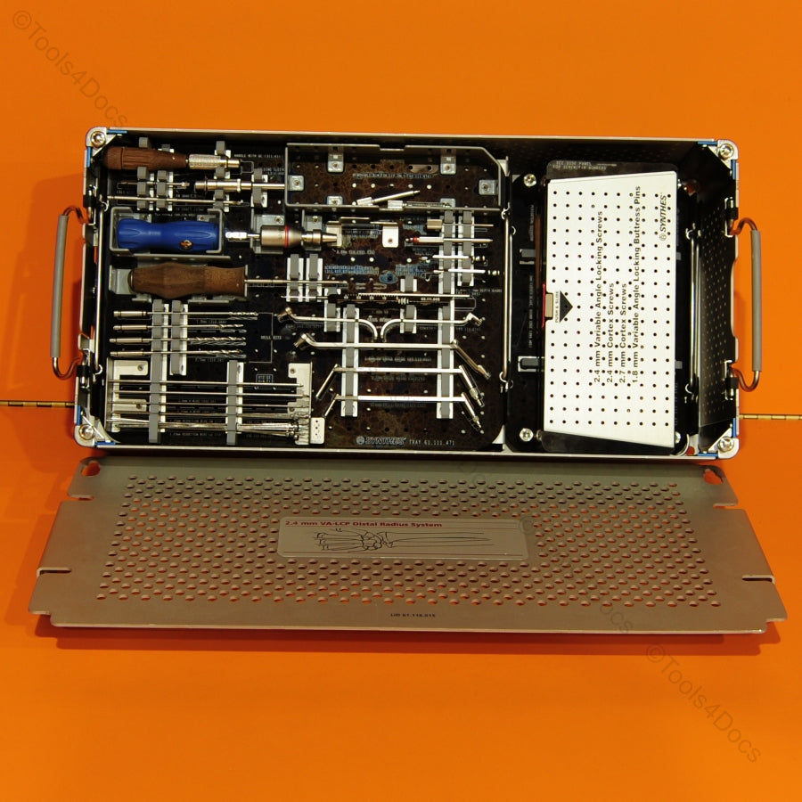 DePuy Synthes 2.4mm Variable Angle LCP Distal Radius Instrument and Implant Set