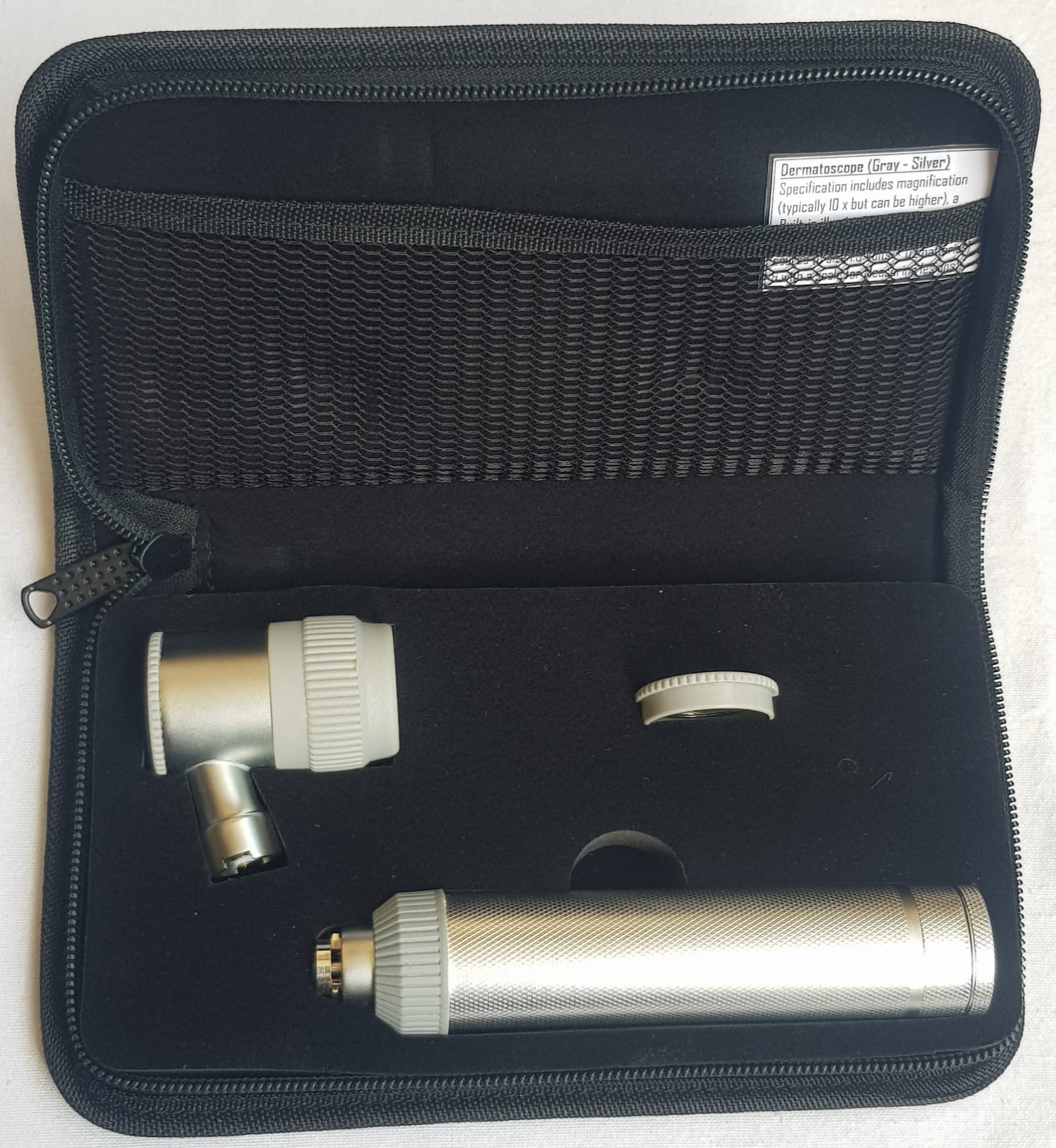 Dermatoscope for Skin Examination — 10× Magnification + LED Illumination