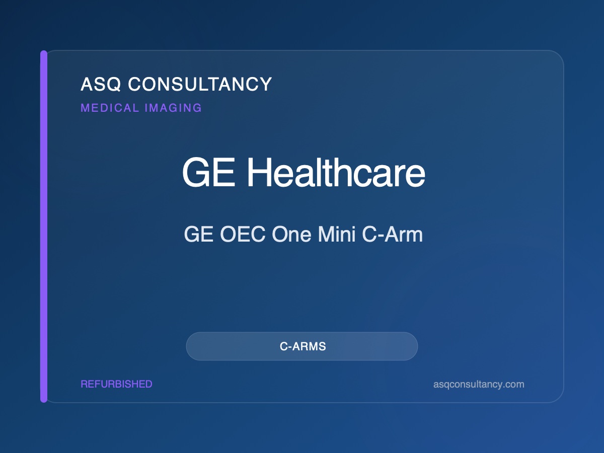 GE OEC One Mini C-Arm