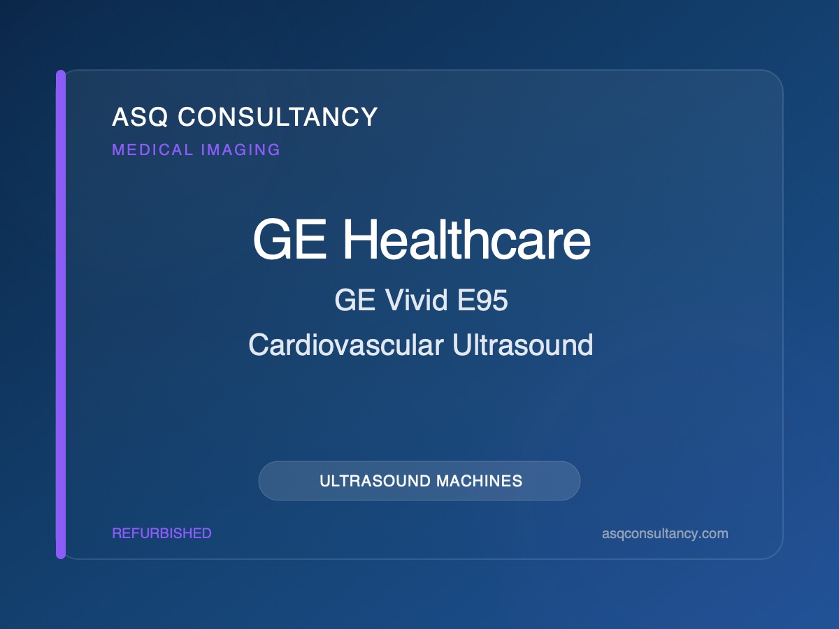 GE Vivid E95 Cardiovascular Ultrasound
