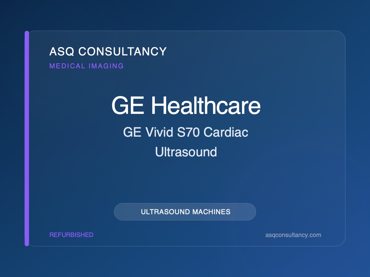 GE Vivid S70 Cardiac Ultrasound