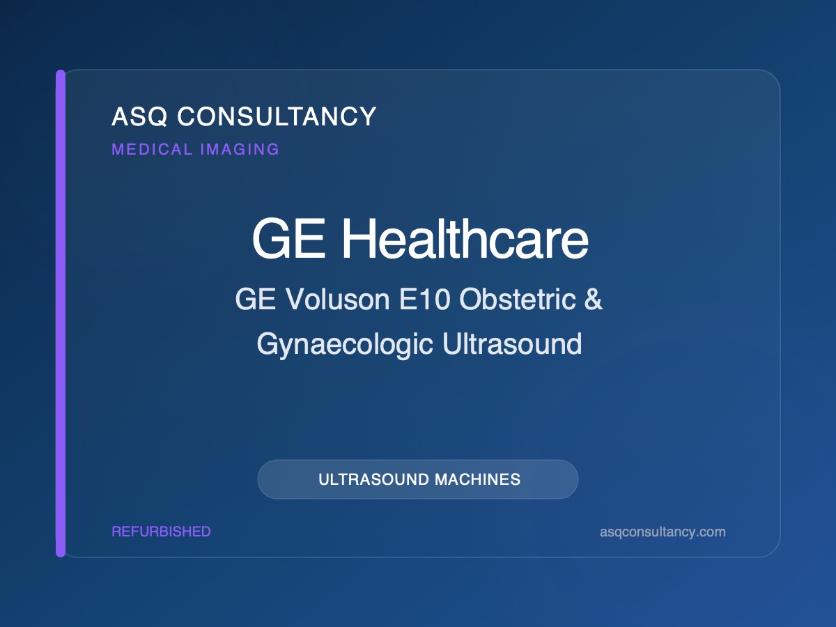 GE Voluson E10 Obstetric & Gynaecologic Ultrasound