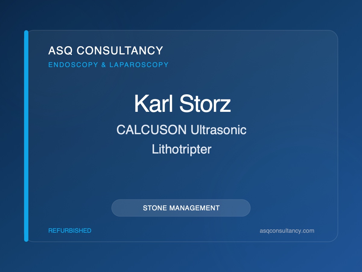 Karl Storz CALCUSON Ultrasonic Lithotripter