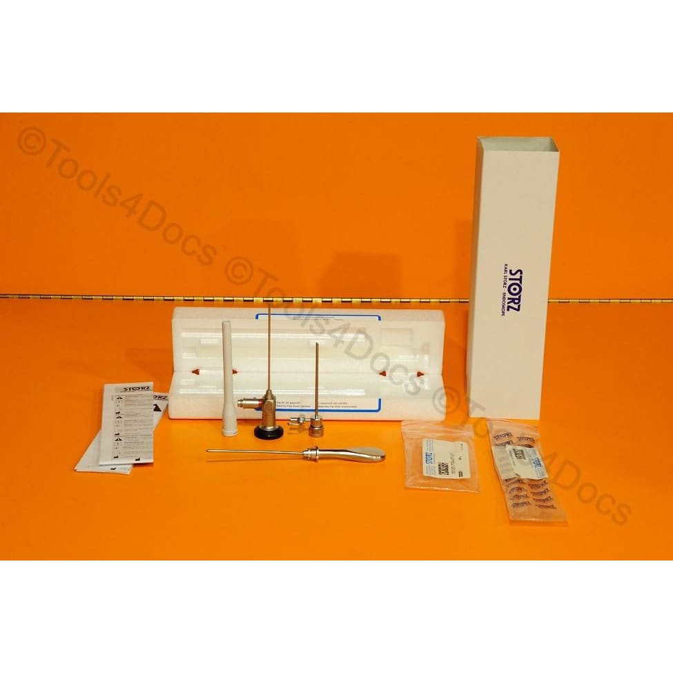 New Storz 28300BA Telescope Autoclavable w/ 28303BH Sheath 28302BV Obturator