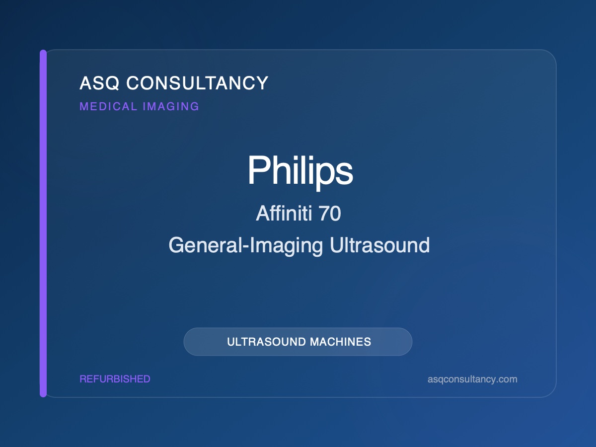 Philips Affiniti 70 General-Imaging Ultrasound