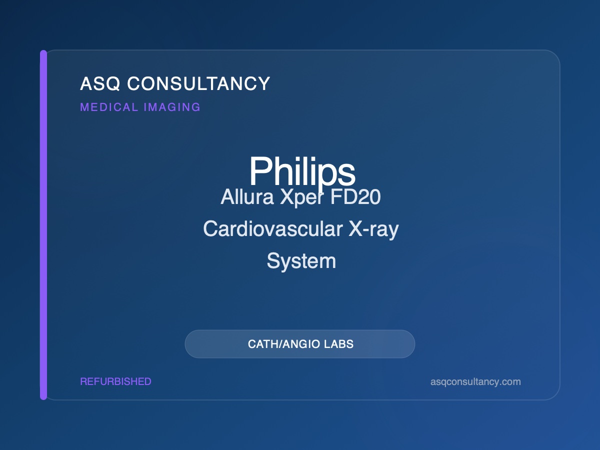 Philips Allura Xper FD20 Cardiovascular X-ray System