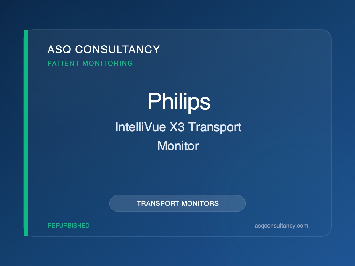 Philips IntelliVue X3 Transport Monitor