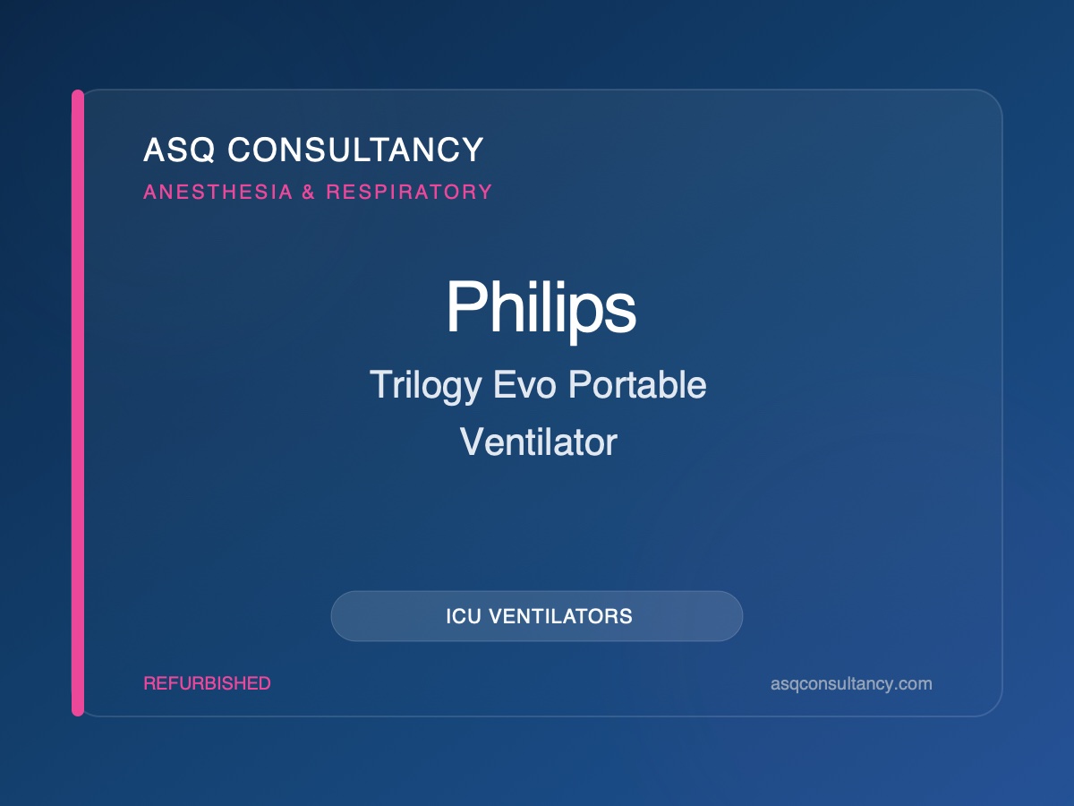 Philips Trilogy Evo Portable Ventilator