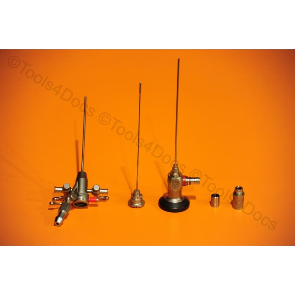 Storz 27301BA Neonate Urethroscope with 27029DN Sheath and 27029OD Obturator