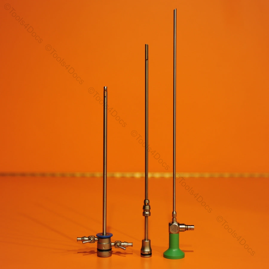 Stryker 502-532-030 Autoclavable 4.0mm 30-deg Cystoscope w/ Inner Outer Sheath